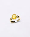 Royal Pukhraj Gemstone Ring In Gold from Myra Gems