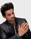18K Gold Pukhraj Gemstone Ring for Men from Myra Gems