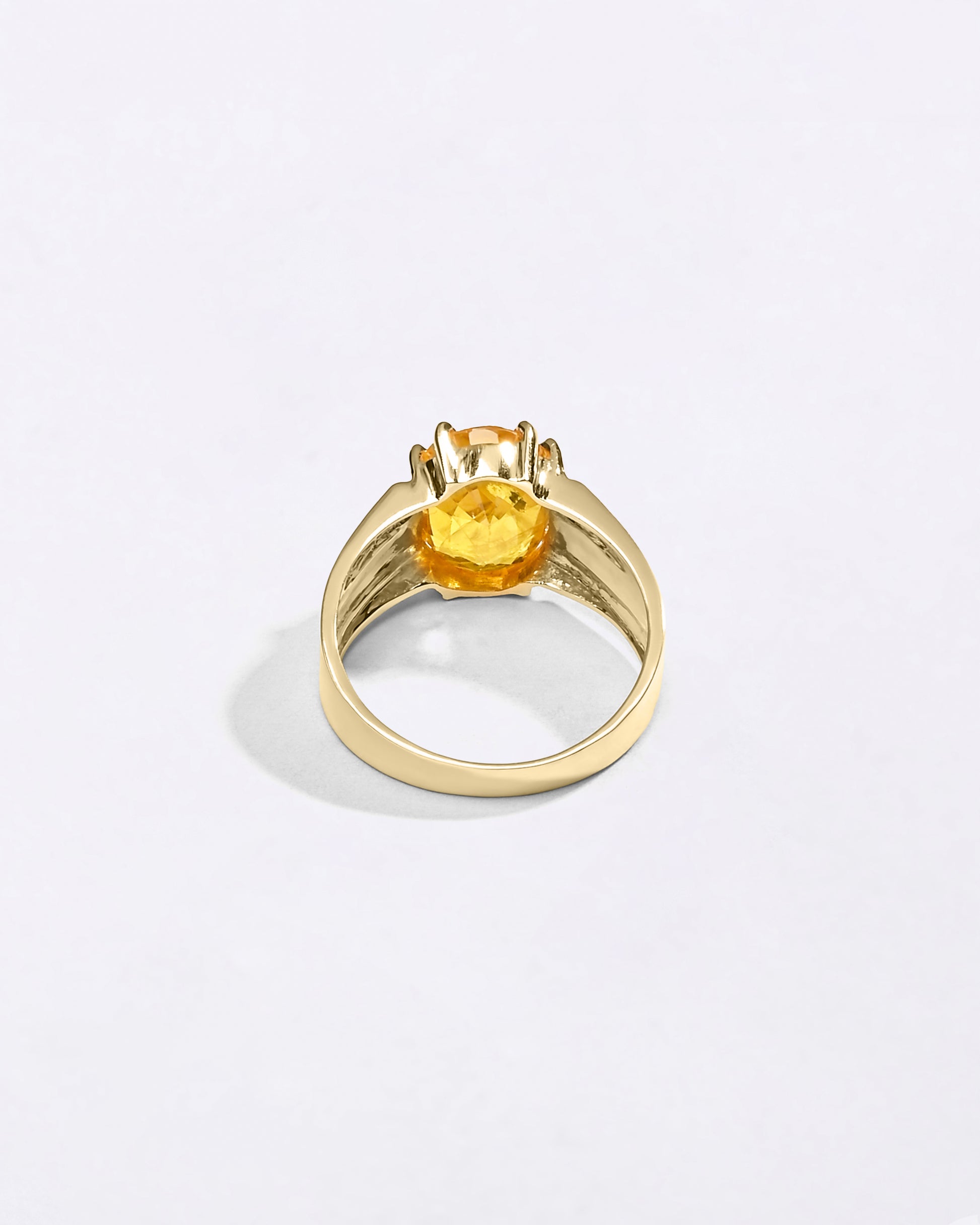 Gold Gemstone Ring Collection of Sapphire For Him from Myra Gems