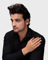 Rectangular Cut Sapphire Ring In 18K Gold for Male from Myra Gems