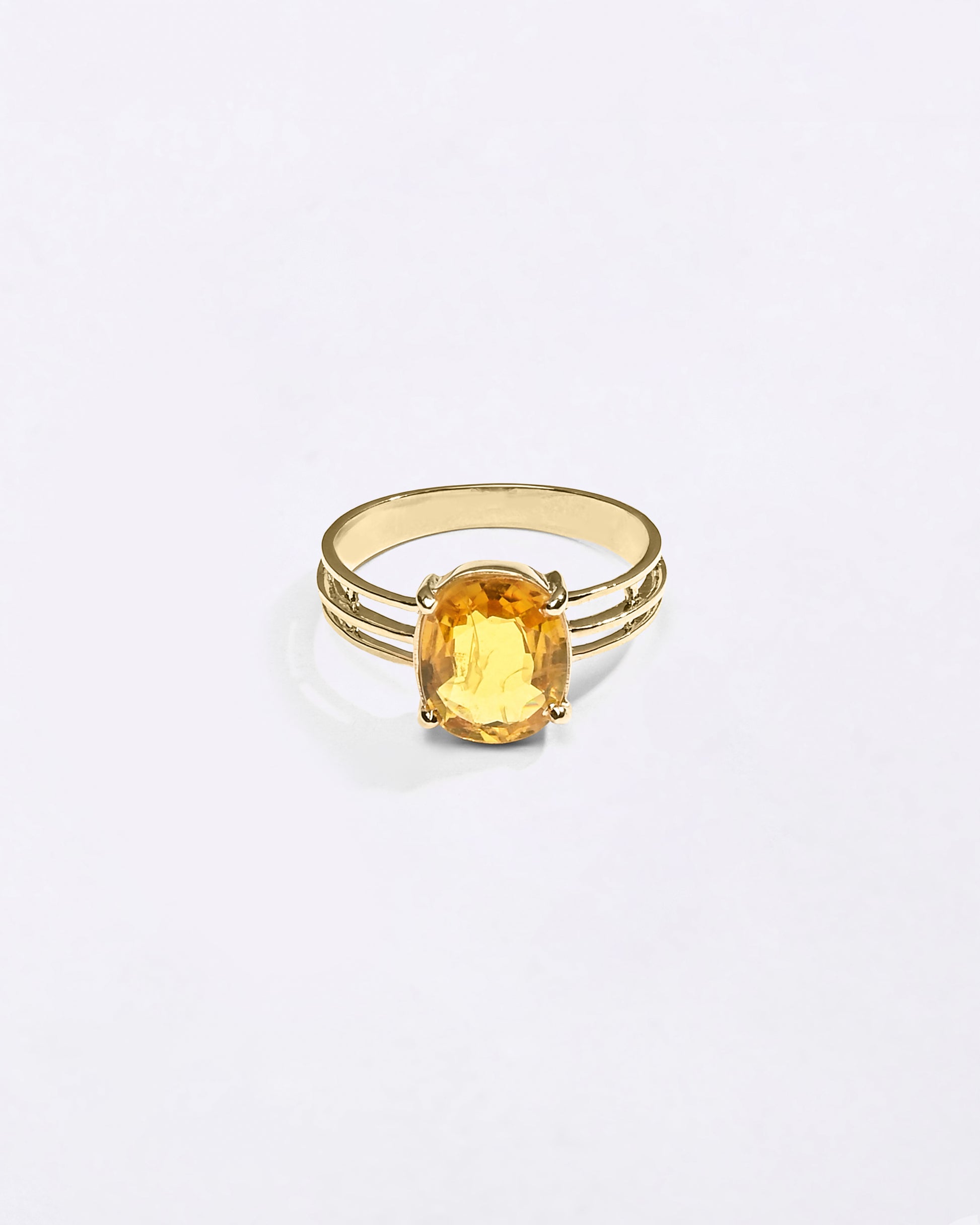 Desginer Modern Ring of Gemstone In Gold from Myra Gems