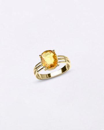 Desginer Modern Ring of Gemstone In Gold from Myra Gems