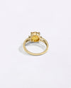 Yellow Sapphire Ring for Male In 18K Gold from Myra Gems