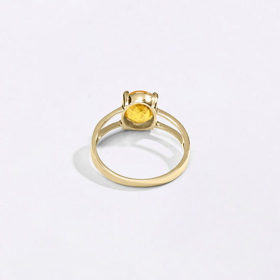 Gold Gemstone Ring Collection of Sapphire for Female from Myra Gems