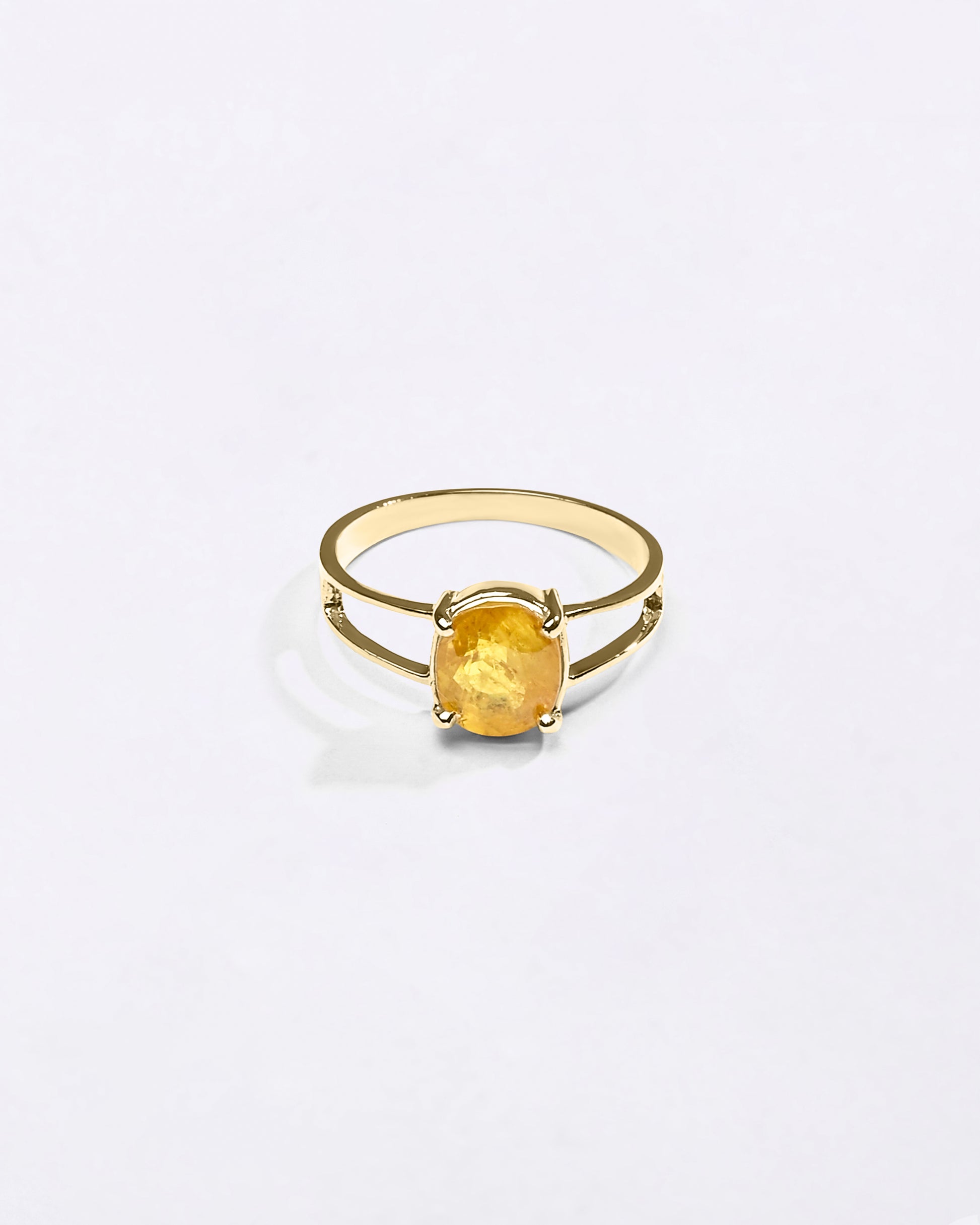 Gold Gemstone Ring Collection of Sapphire for Female from Myra Gems