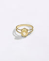 Ceylon Sapphire Ring In 18K Hallmark Gold from Myra Gems