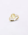 Ceylon Sapphire Ring In 18K Hallmark Gold from Myra Gems