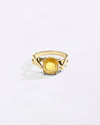 Unique Design of Guru Gemstone in 18K Gold from Myra Gems