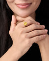 Thailand Sapphire Ring In 18K Gold from Myra Gems