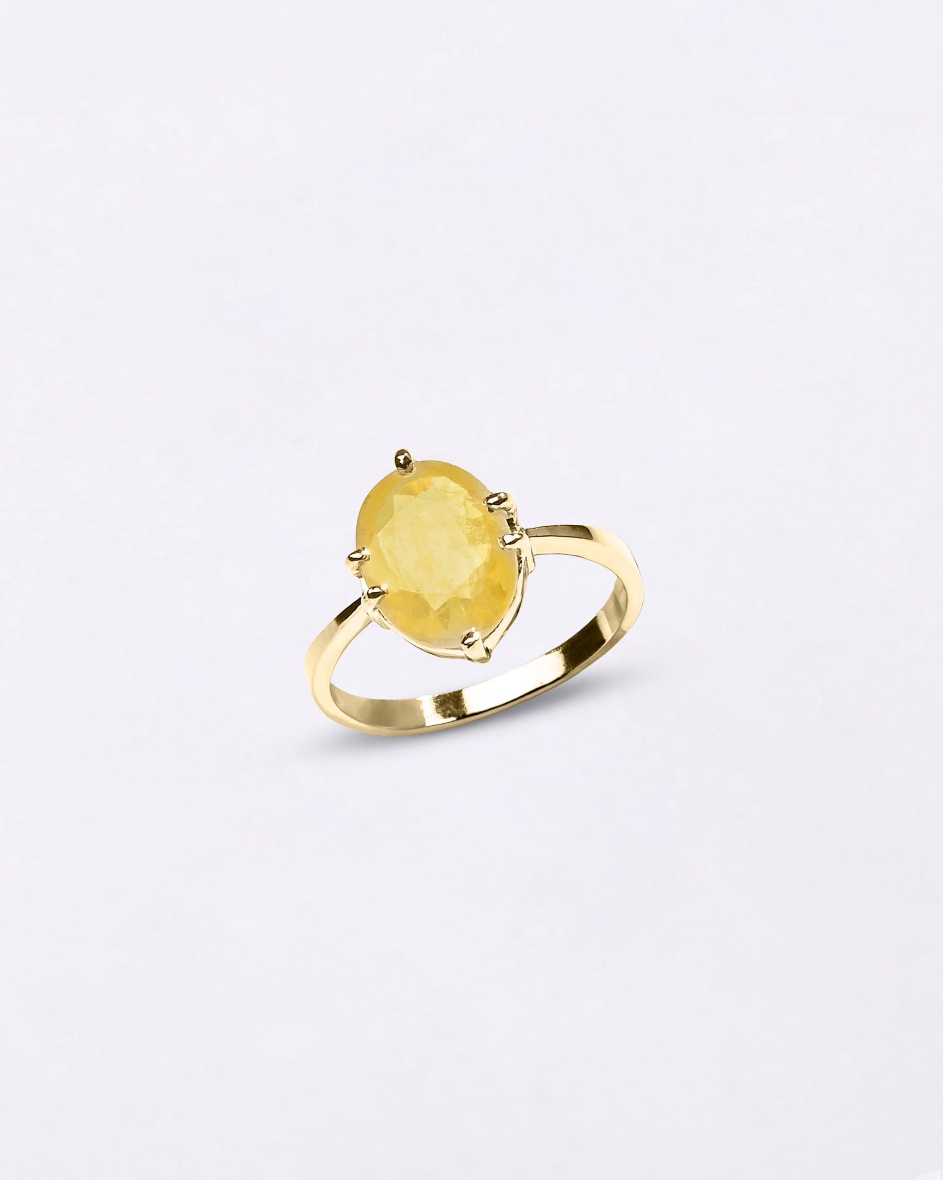 Thailand Sapphire Ring In 18K Gold from Myra Gems