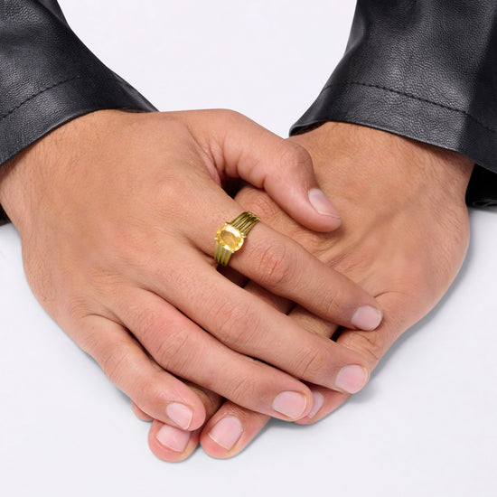 Vintage Collection For Men in 18K Gold from Myra Gems