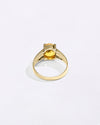 Royal Yellow Sapphire Gemstone Ring In Gold from Myra Gems