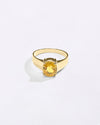 Royal Yellow Sapphire Gemstone Ring In Gold from Myra Gems