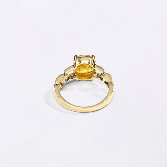 Gold Gemstone Ring Collection of Sapphire For Men from Myra Gems