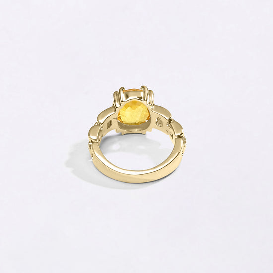 Gold Gemstone Ring Collection of Sapphire from Myra Gems