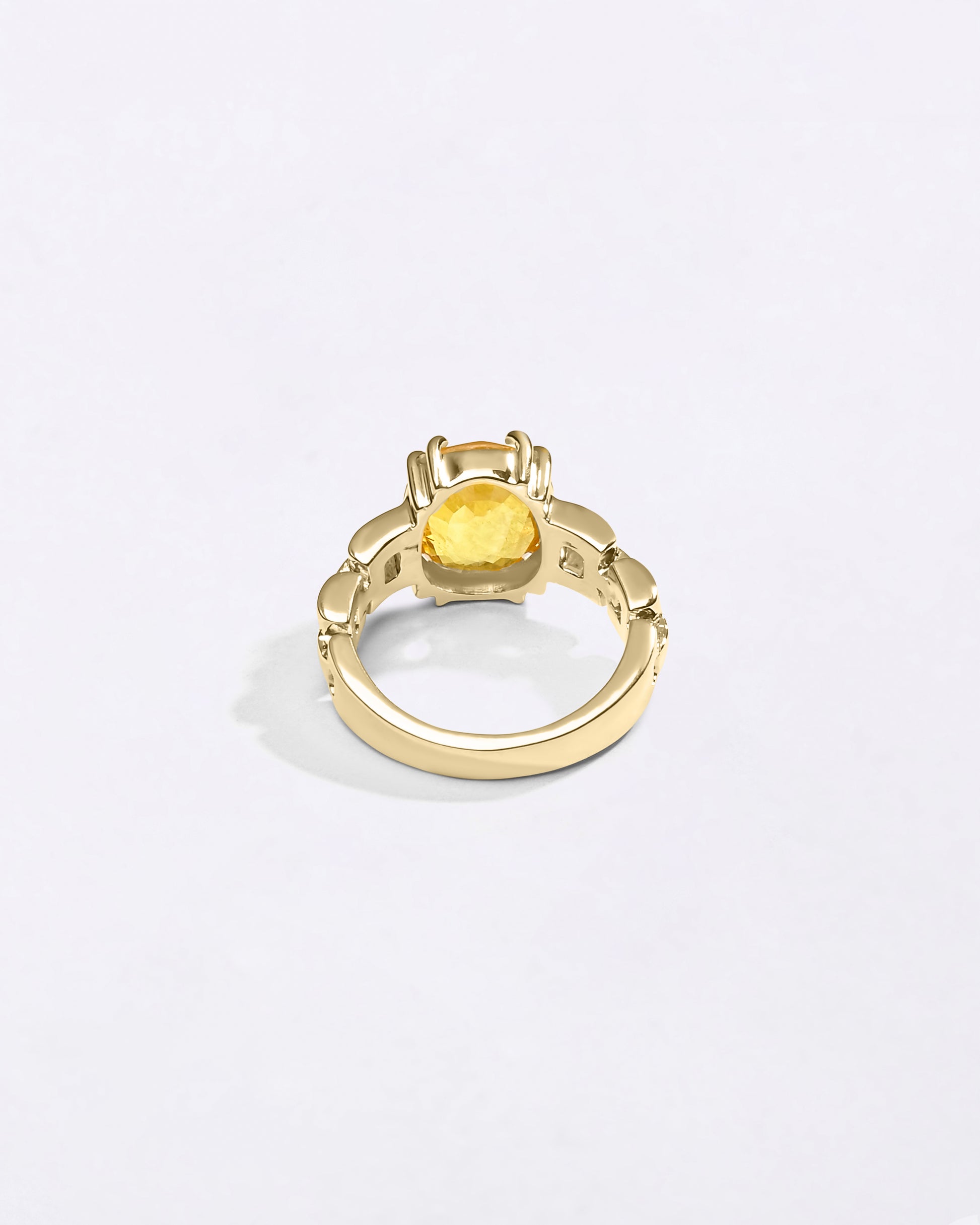 Gold Gemstone Ring Collection of Sapphire from Myra Gems