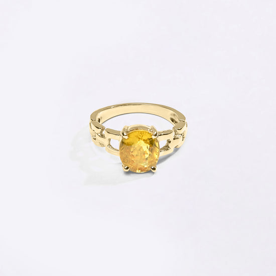 Gold Gemstone Ring Collection of Sapphire For Men from Myra Gems