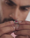 Royal Ruby (Manik) Ring in 925 Sterling Silver - Shakti
