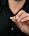 Unique Yellow Sapphire (Pukhraj) Ring in Gold - Urja