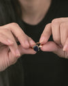 Charming Blue Sapphire (Neelam) Ring in Gold - Urja