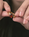 Grace Hessonite (Gomed) Ring in Gold - Urja