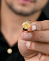 Heirloom Yellow Sapphire (Pukhraj) Ring in Gold - Urja