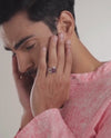Superior Ruby (Manik) Ring in 925 Sterling Silver - Shakti