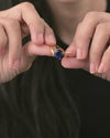 Promise Blue Sapphire (Neelam) Ring in Gold - Urja