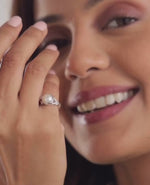 Essential Pearl (Moti) Ring in 925 Sterling Silver - Shakti R