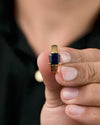 Prestige Blue Sapphire (Neelam) Ring in Gold - Square Urja