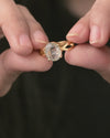 Grace White Sapphire (Pukhraj) Ring in Gold - Urja