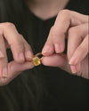 Minimalist Yellow Sapphire (Pukhraj) Ring in Gold - Urja