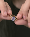 Powerful Blue Sapphire (Neelam) Ring in Gold - Urja