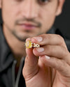 Rolex Translucent Yellow Sapphire (Pukhraj) Ring in Gold - Urja